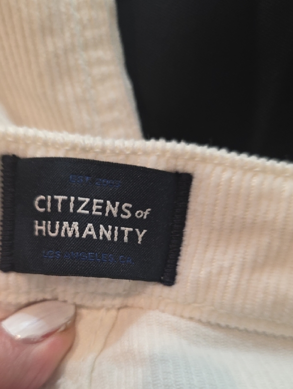 NEW $238 CITIZENS OF HUMANITY ZURIE HIGH RISE STRAIGHT LEG CORDUROY PANTS W27 - Picture 8 of 9